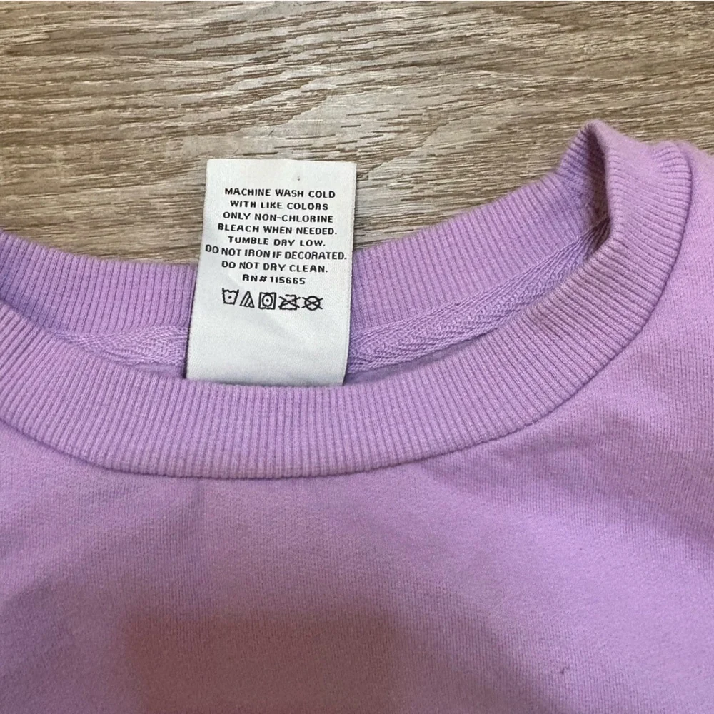 Bioworld x Sanrio Kuromi Devil’s Flight Purple Crewneck Sweatshirt Size L​​​​